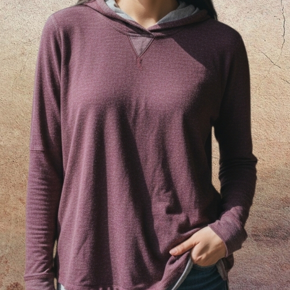 THE NORTH FACE | Oversize  Thermal Knit Pullover Plum Size S - Picture 2 of 13